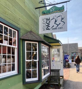 Storefront of Kelly's Pace at Olde Mistick Village