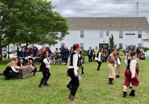 Dancers at the Mystic Pirate Invasion