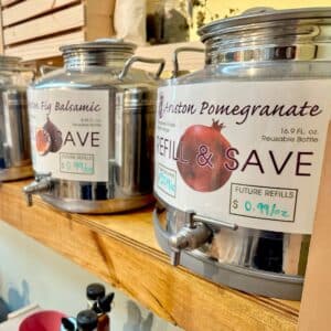 Olive Oil refills in containers