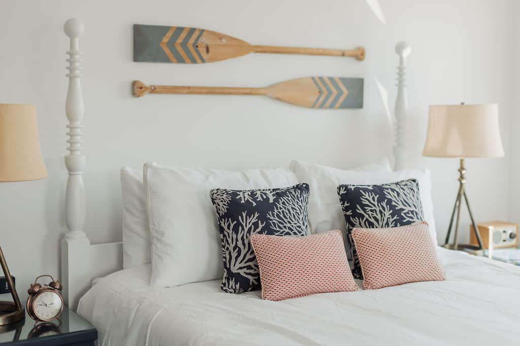 Guest room at Whalers Inn, one of the most romantic hotels in Mystic CT